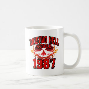 Caneca De Café Inferno de levantamento desde 1987 .png