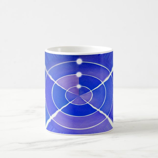 Caneca De Café Infinidade azul (Centro)
