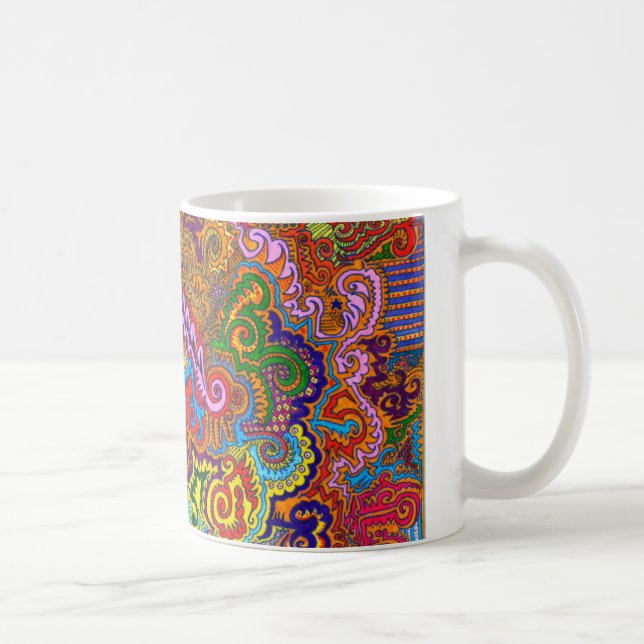 Caneca de café infinita da fortuna (Direita)