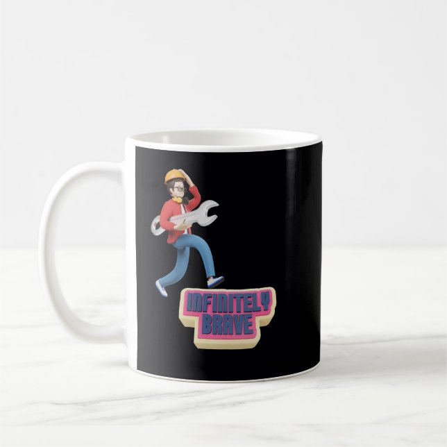 CANECA DE CAFÉ INFINITE BRAVE (Esquerda)