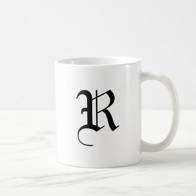 Caneca De Café Infinity Monogrammed Mug (Direita)