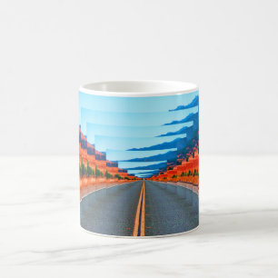 Caneca De Café Infinity Road