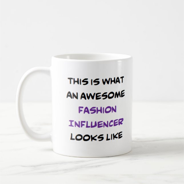 Caneca De Café influente na moda, incrível (Esquerda)