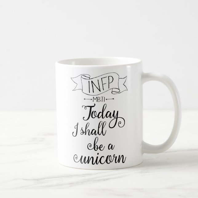 Caneca De Café INFP o sonhador (Direita)