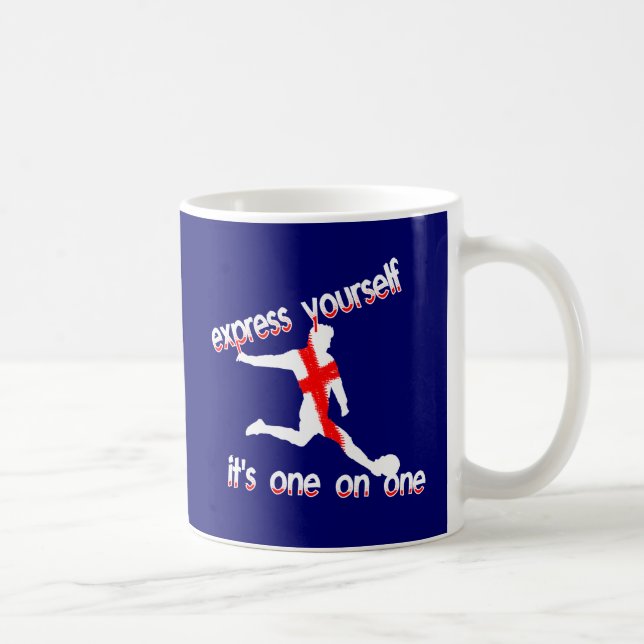 Caneca De Café Inglaterra expressa você mesmo (Direita)