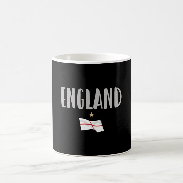 Caneca De Café Inglaterra Fan Shirt English Flag (Centro)