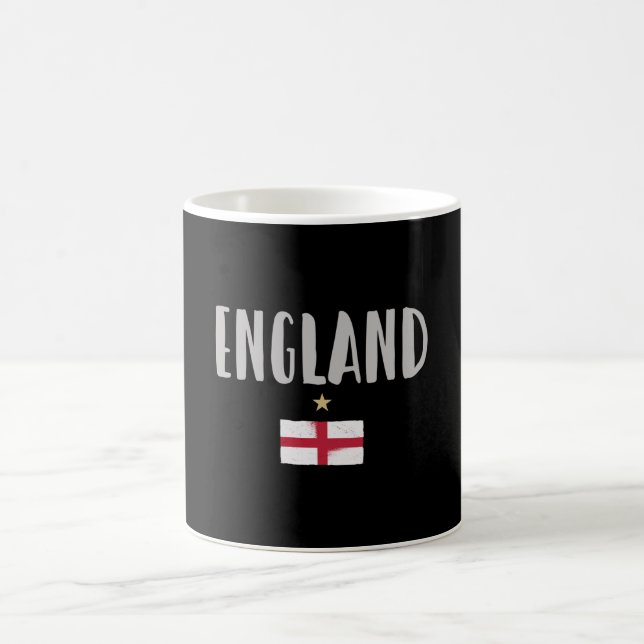 Caneca De Café Inglaterra Fan Shirt English Flag (Centro)