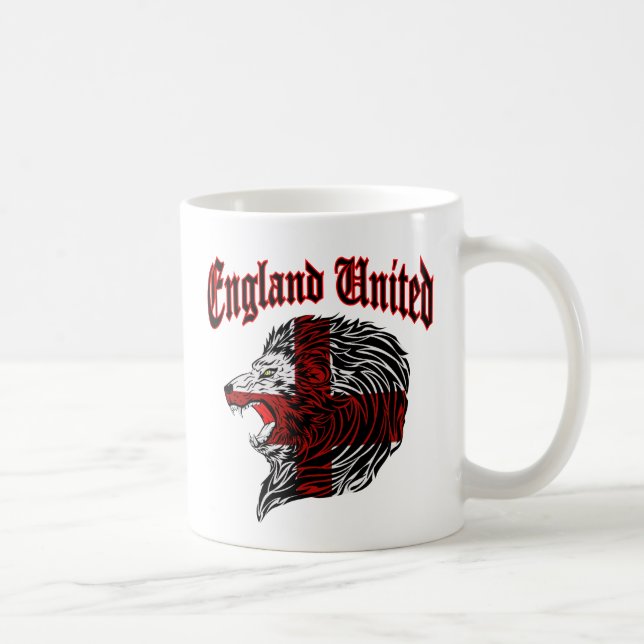Caneca De Café Inglaterra United (Direita)