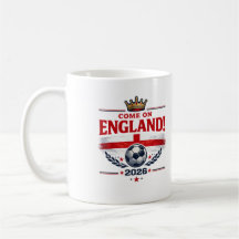 Inglaterra Vamos Inglaterra 2026 Torcedor de Futeb