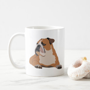 Caneca De Café Inglês Buldogue Pet