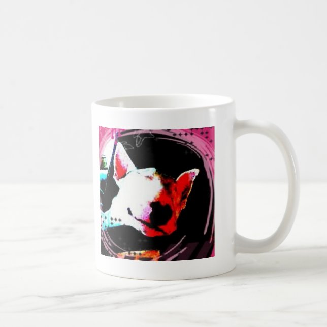 Caneca De Café inglês bull terrier (Direita)