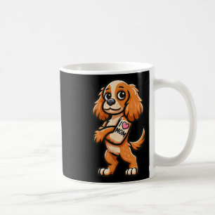 Caneca De Café Inglês Er Spaniel Eu Amo Mamãe Engraçado Tatuagem