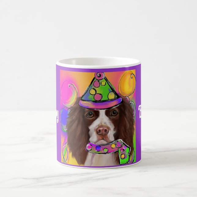 Caneca De Café Inglês Springer Spaniel (Centro)