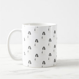 Caneca De Café Inglês Springer Spaniel (preto e branco)