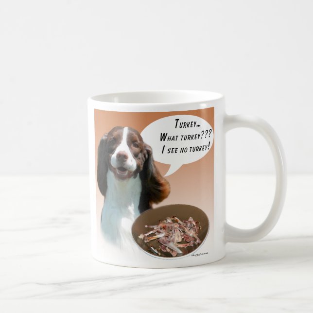 Caneca De Café Inglês Springer Spaniel Turquia (Direita)