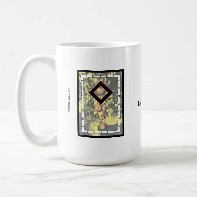 Caneca De Café Ingwaz Rune Mug - Magia da Terra! (Esquerda)