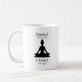 Caneca De Café Inhale Exhale Yoga