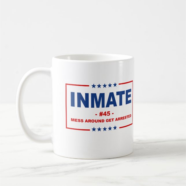 CANECA DE CAFÉ INMATE #45 (Esquerda)