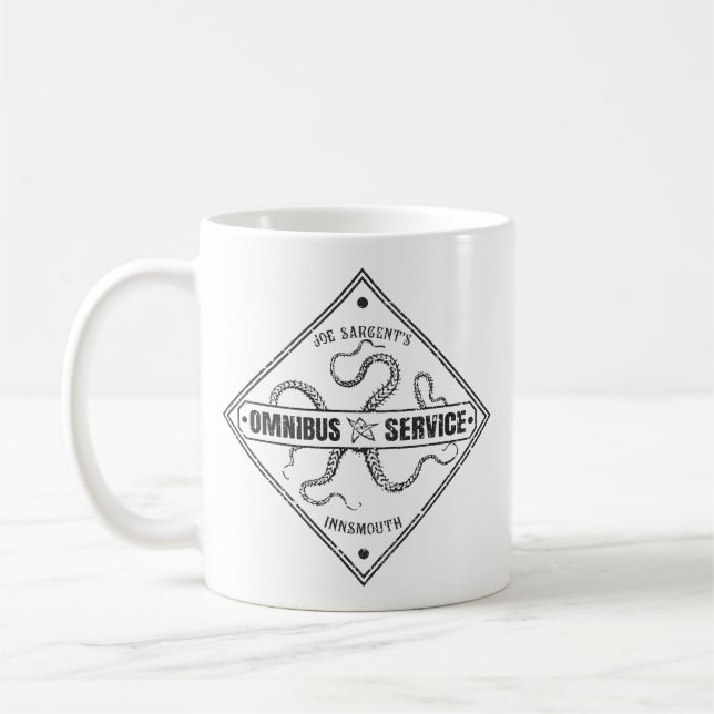 Caneca De Café Innsmouth Bus Service Joe Sargent (Esquerda)