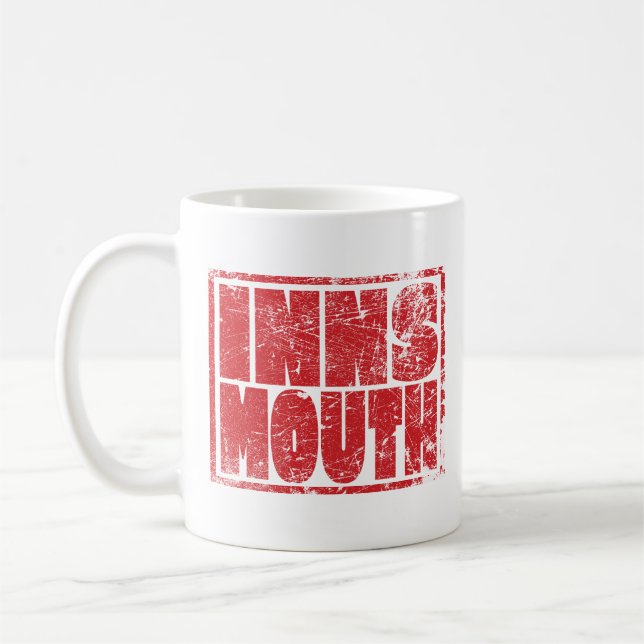 Caneca De Café Innsmouth Lettering Lovecraft (Esquerda)