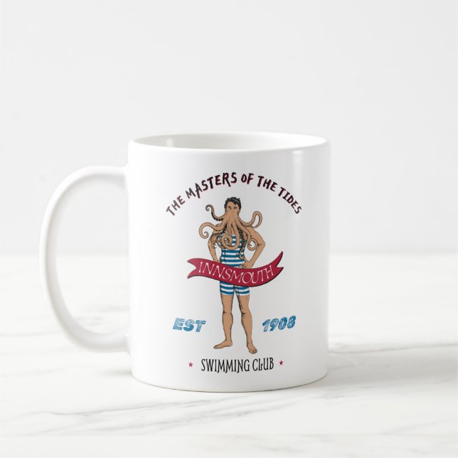 Caneca De Café Innsmouth Lovecraft Cthulhu (Esquerda)