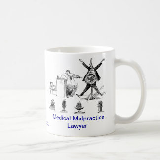 Caneca de café inoperante do advogado da