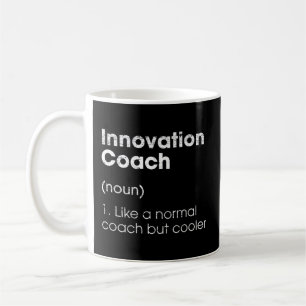 Caneca De Café Inovador de Definição de Treinador Inovador de Def