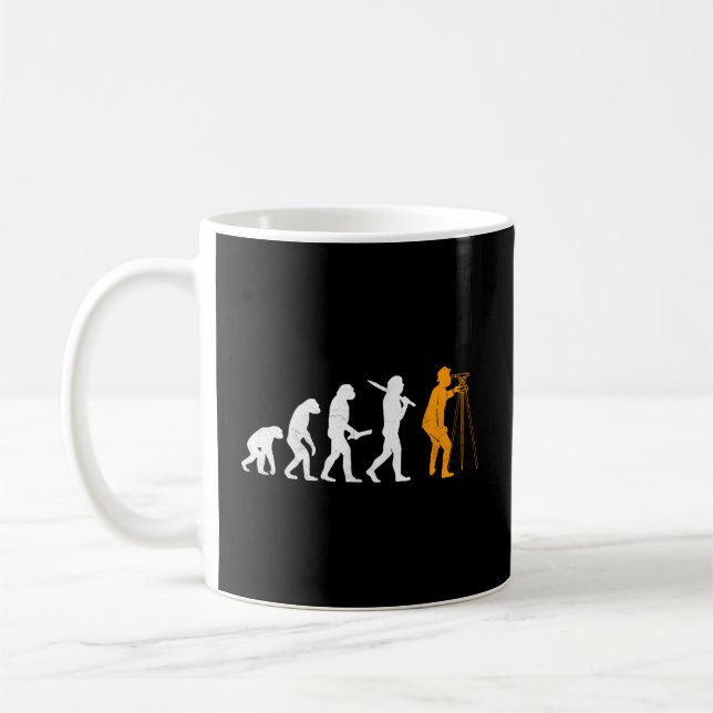 Caneca De Café Inquérito Ou Levantamento De Terra Evolução De Um  (Esquerda)