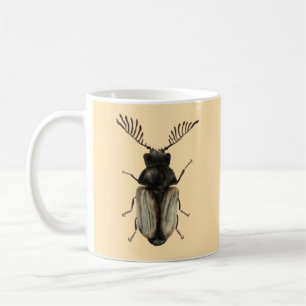Caneca De Café Insect Lover Beetle Art