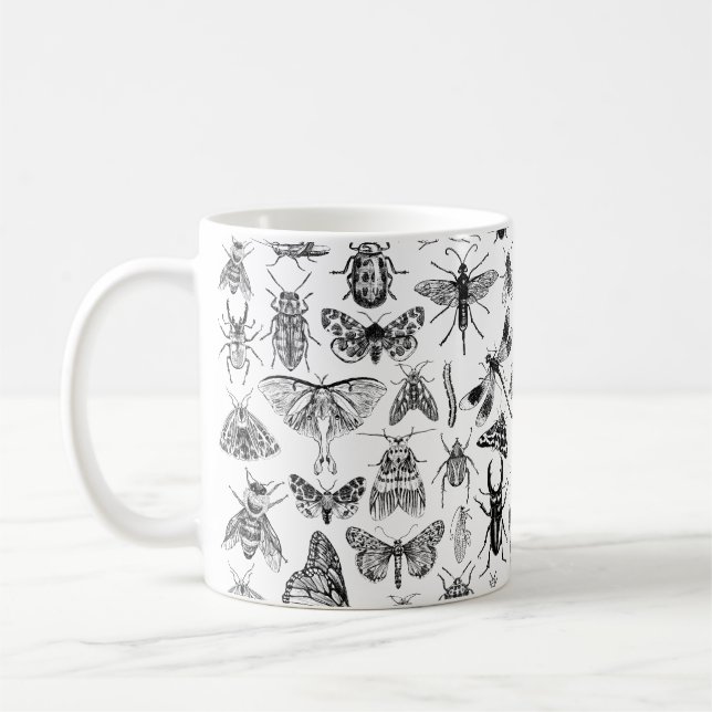 Caneca De Café Insetar Design Mug (Esquerda)