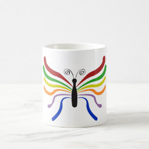 Caneca De Café Inseto Colorida Símbolo Mug