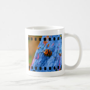 Caneca De Café Inseto Crazy Color