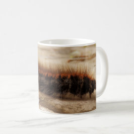 Caneca De Café Inseto de lagarta da Fox Moth
