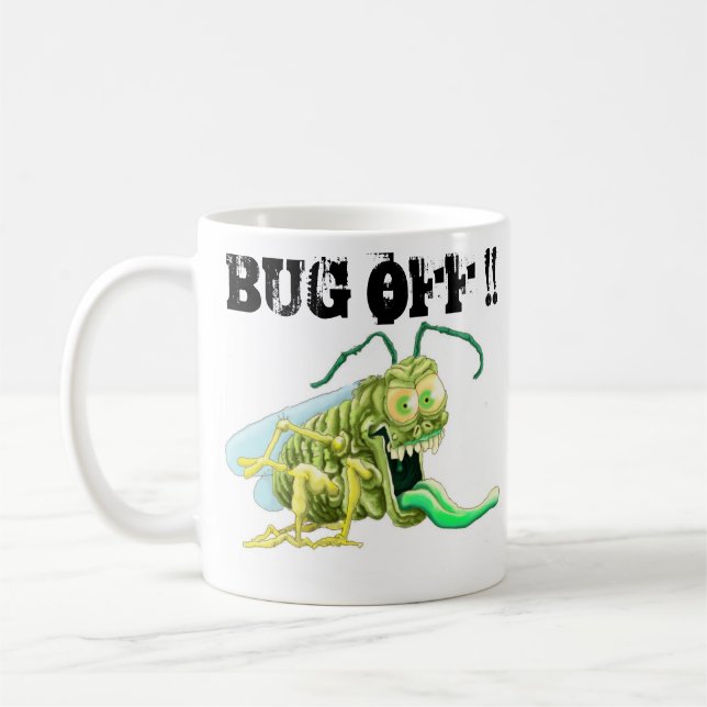 Caneca De Café Inseto desligado (Esquerda)