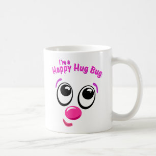 Caneca De Café Inseto feliz do abraço