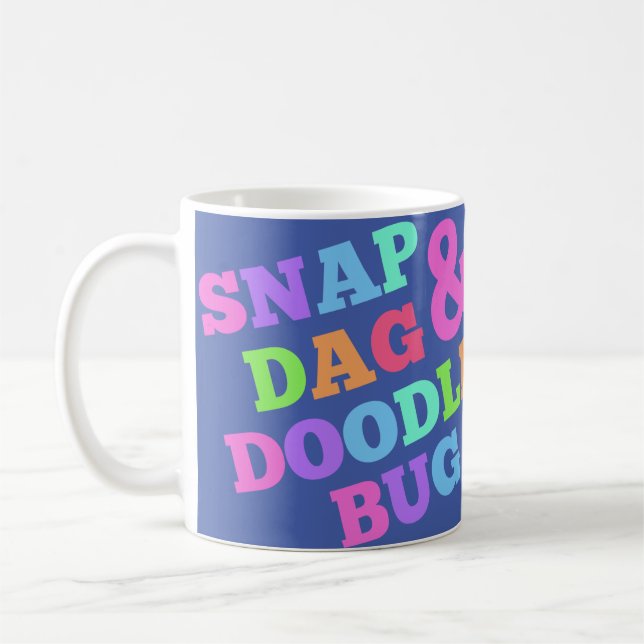 Caneca De Café Inseto Snap-Dag-and-Doodle (Esquerda)
