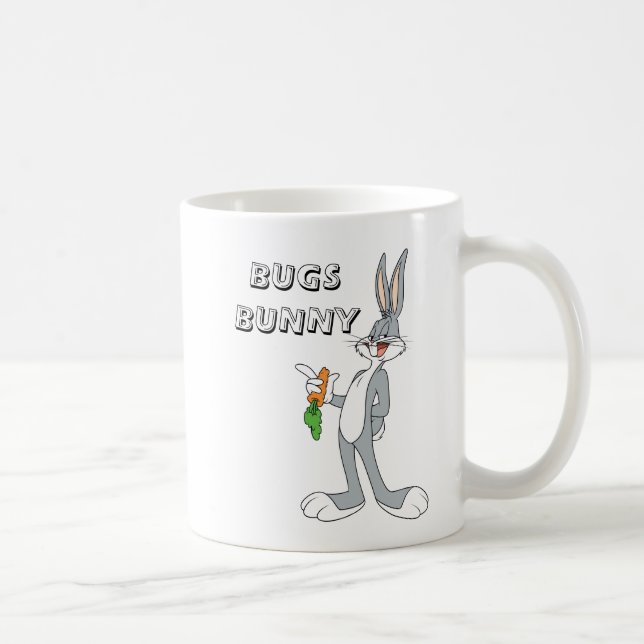 Caneca De Café INSETOS BUNNY™ com Cenoura (Direita)