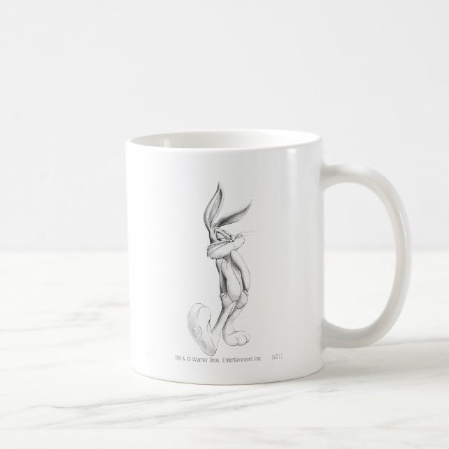 Caneca De Café INSETOS BUNNY™ Desenho (Direita)