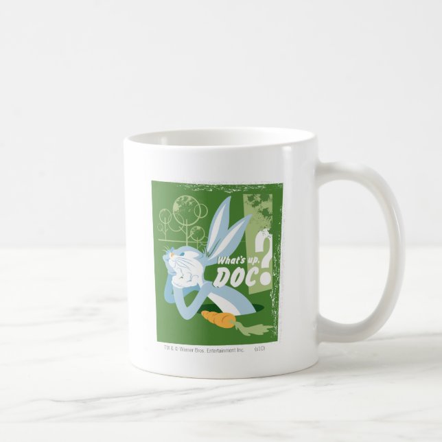Caneca De Café INSETOS BUNNY™ O que se passa, doutor? (Direita)
