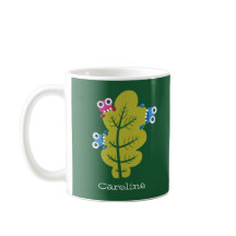 Insetos de folha verde Kawaii Cute Kids