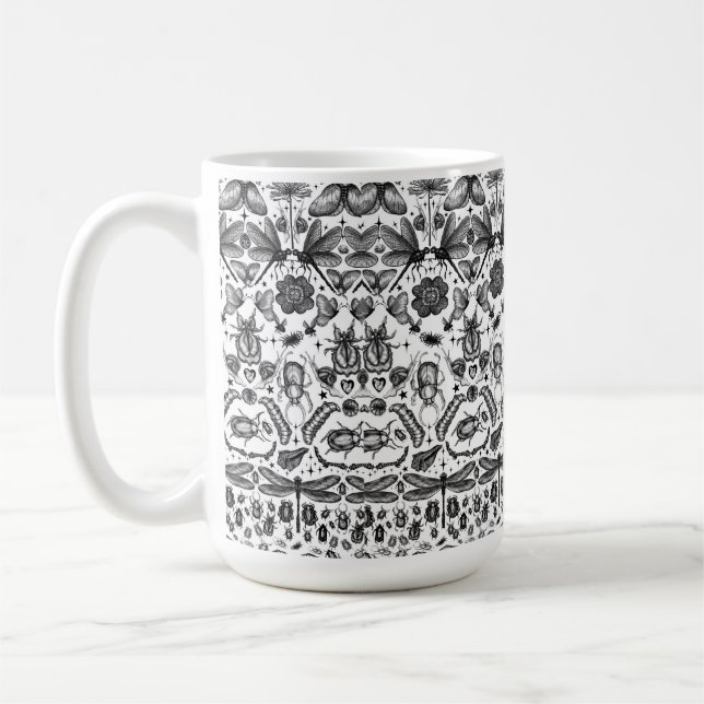 Caneca De Café Insetos e Bugs (Esquerda)