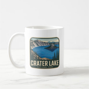 Caneca De Café Insígnia Cênica do Parque Nacional Crater Lake