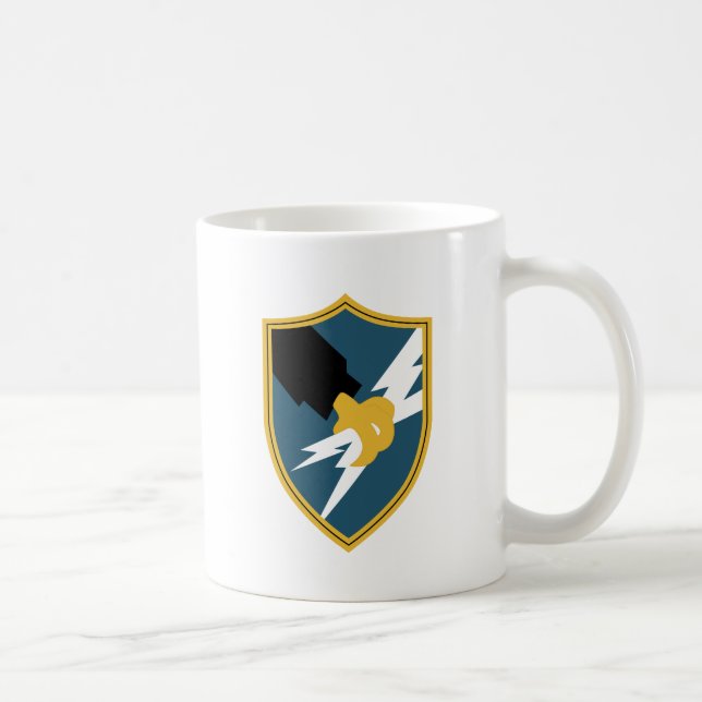 Caneca De Café Insígnia da Agência de Segurança do Exército (Direita)