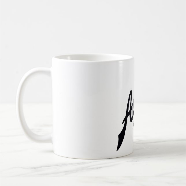 Caneca De Café insígnia de carro antigo Austin (Esquerda)