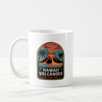 Caneca De Café Insígnia de Lava do Parque Nacional dos Vulcões do