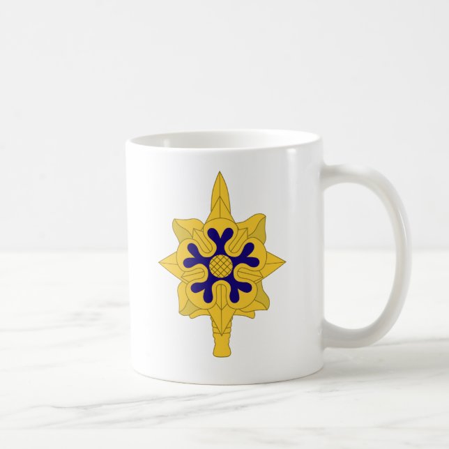 Caneca De Café Insígnias da inteligência militar (Direita)