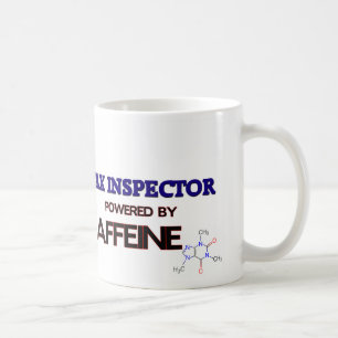 Caneca De Café Inspector do imposto psto pela cafeína