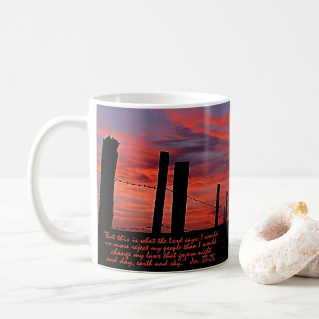 Caneca De Café Inspiração Céu Soldado (Com Donut)