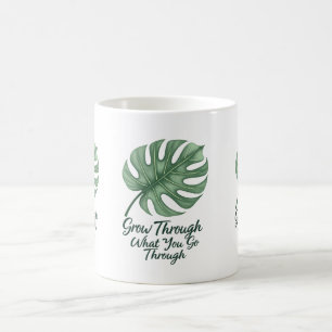 Caneca De Café Inspiração de Folha
