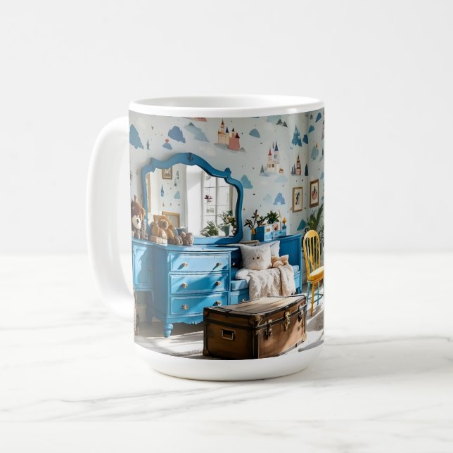 Caneca De Café Inspiração de Manhã Aconchegante (Frente Esquerda)